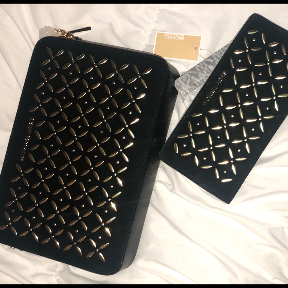 Michael Kors Large Embellished Crossbody